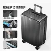 The new aluminum-framed suitcases, including women's scratch-resistant travel cases, student men's trolley cases and swivel wheel carry-on cases, are sturdy and durable Application Scenario